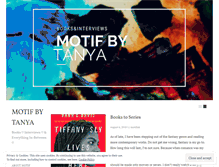 Tablet Screenshot of motifbytanya.com